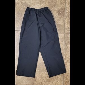 Columbia outer shell rain pants 4T solid black